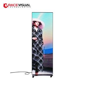 China Portable IPoster Indoor LED Display – Ultra-Slim | Multi-Pixel Options | Flexible Installation & Remote Control wholesale