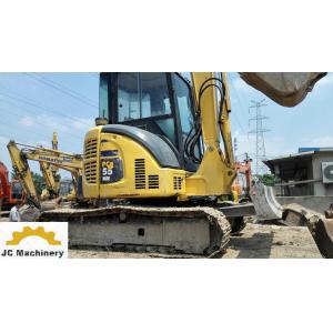 Low Working Hour Small Used Komatsu Excavator PC55MR 2012 400mm Shoe Size