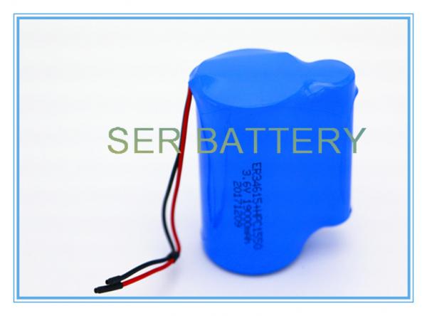 Lisocl2 High Current Battery , 3.6V ER34615 High Rate Discharge Battery HPC1550