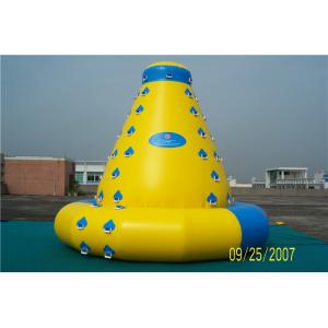 China Customized Size Inflatable Water Climbing Wall , Inflatable Water Sports Toys supplier