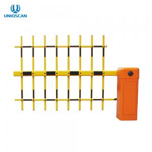 China 3 Fence Arm Smart Parking Barrier Gate Electric Traffic With Brushless DC Motor supplier