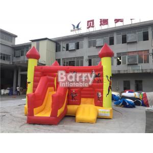 China Commercial Inflatable Bouncy Slide , Blow Up Combo Jumping Castle For Kids Play supplier