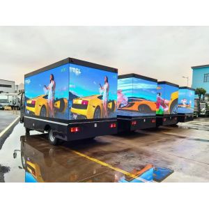 China LEDモバイル デジタル LED広告 広告 掲示板画面ボックス wholesale