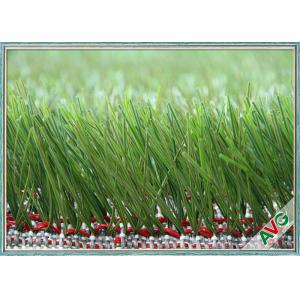 Diamond Shape Woven Backing Football Artificial Grass Environmental Protection