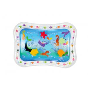 China Cute Sea Fish Home Inflatable Baby Water Mat with 1 Year Warranty supplier