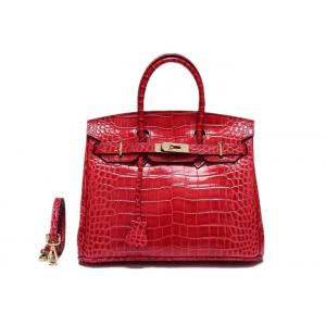 Custom Padlock Womens Shoulder Handbags Brand Style Alligator Pattern