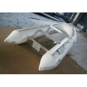 China Less weigh Transparent hull inflatable PVC Boat TV300 in various colors supplier