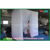 Cabina inflable portátil arqueada blanca Shell 4 x 2,4 los x 2.4m ROHS de la foto del estudio inflable de la foto