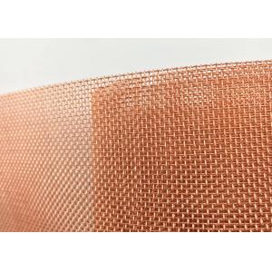 Micron Ultra Fine Copper Wire Mesh Screen Customized For EMF RF Shielding