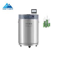 China METHER GNTBIOBANK Liquid Nitrogen Storage Tank With Hot Gas Bypass Design on sale
