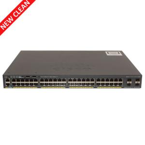China Cuatro interruptor del catalizador 2960 de Cisco de los puertos de SFP, interruptor WS-C2960X-48LPS-L de Gigabit Ethernet wholesale