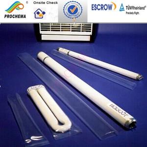 PFA UV lamp tube, UV lamp protected cover, PFA UV lamp cover , PFA shrink tube