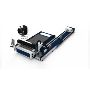 China Beveling Cutting Sheet And Tube Laser Cutting Machine 380V 800kg 100m/Min supplier