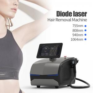 China Portable 808nm Painless Laser Hair Removal Machines With Medical CE Approval supplier