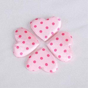 Sew On Style Applique Patterns Flowers Baby Pink White Pastel Polka Dots