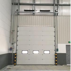 Optional Ventilation Steel Insulated Sectional Doors for Customized Needs galvanized steel insulated garage door