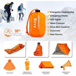 Waterproof  Emergency Sleeping  Bag  Keep Warming Survival Bag Emergency Blanket Emergency Survival Supplies