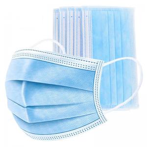 Anti Virus Disposable Face Mask  Eco-Friendly Single Use With Elastic Earloop
