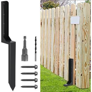 Fence Post Repair Kit Wood Fence Post Repair Spike Stakes 4x4 Fence Post Anchor Ground Spike