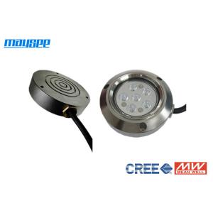 China 316 Stainless Steel Marine Underwater LED Lights For Pontoon Boats 6W / 18W supplier