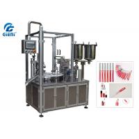 China Rotary Color Cosmetic Mascara Filling And Capping Machine Automatic Type on sale