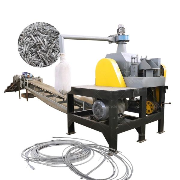 Function Crush ACSR and Separate Aluminum Steel with Customized ACSR Separation Machine