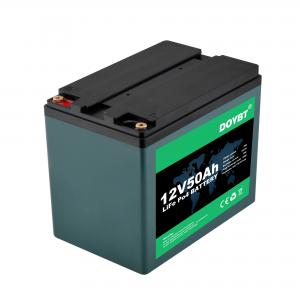 12V 50Ah LiFePO4 Battery For RV / Camper Kid Scooters Fish Finder