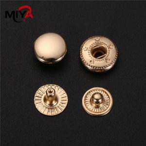 Botões de pressão do OEM Ring Clothing Accessories Plating Metal
