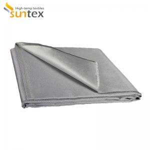 China Welding Protection Fiberglass Aluminum Foil Heat-resistant Blanket Fire Extinguishing Blanket supplier