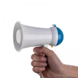 China Best Seller 5W Little Plastic Toy Megaphone with Music Music Feature and NO Apt-x Support supplier