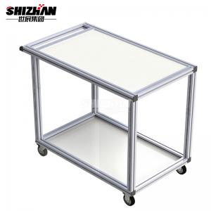 Wide Aluminum Extrusion Profiles T Slot Hexagonal Kitchen Aluminum Profile