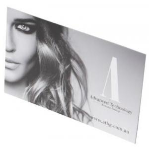 high quality  350g laminated art paperprinted customized business card