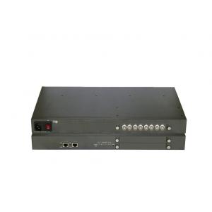 China Terminal device WD-V208M-BNC 8 ports 200Mbps CE approval coaxial Ethernet bridge for monitoring system supplier