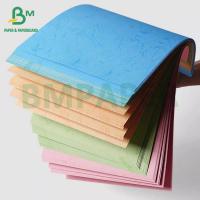 China Colorful Uncoated 230gsm Leather Grain Paper A4 A3+ Binding Cover Paper on sale