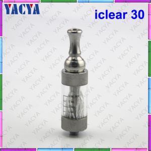 China Iclear 30 Atomizer Pyrex Glass Atomizer With Rotatable Drip Tip E Cig Vaporizer For Itaste 134 supplier