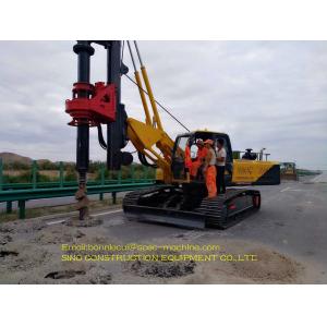 Rotary Crawler Pile Drilling Rig LR130 30M Special Purpose Truck