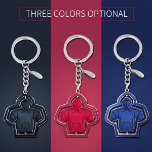 China PVC Metal Personalised Key Rings for promotion gifts EN71 ASTM CPSIA Standard supplier