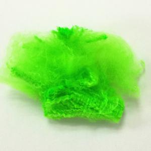 China High Tenacity Recycled Polyester Staple Fiber 2.78D * 51MM Green For Textile Spinning supplier