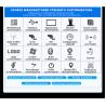 China 19 polegadas Wall Mount Industrial Tudo em um PC com sistema Win 10 e painel táctil wholesale
