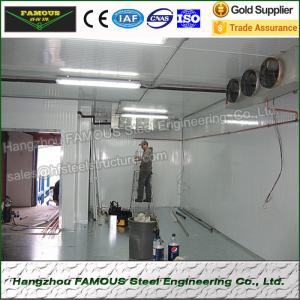 Durable Modular Cold Room Panel Insulation Food Processing Plant