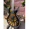 Custom Wylde Odin Audio Grail Charcoal Burst Buzzsaw Electric Guitar Accept OEM