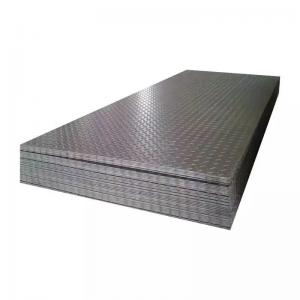 China Stainless Steel Diamond Floor Plate 1Mm To 10Mm Anti Skid 304 316 316L Ss Chequered Plate supplier
