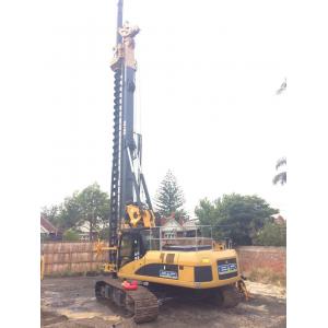 KR125M Construction CFA Borehole Pile Driving Machine Hydraulic Rotary Pile Drilling Equipment  Max. drilling depth 15 m