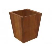 China Outdoor Indoor Nice Planter Corten ,Square Tapered Planter Multi Function on sale