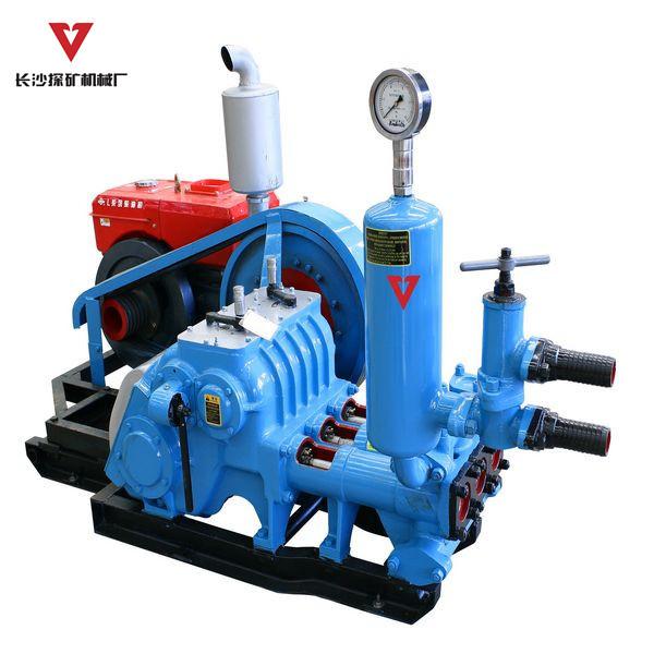 BW250 Horizontal Triplex Drilling Rig Mud Pumps With L28 Diesel Engine