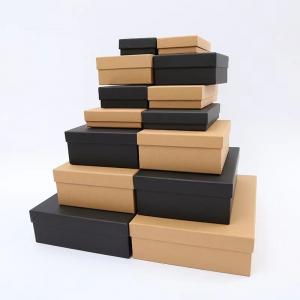 China OEM ODM Packaging Kraft Paper Box Ring Necklace Ornament Drawer Jewellery Box supplier