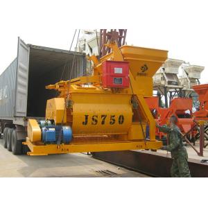 Heavy Duty Concrete Cement Mixer Horizontal Twin Shaft For Block Making Machine