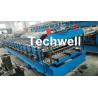 PPGI , Color Steel , GI Corrugated Sheet Roof Roll Forming Machine With 0-15m