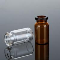 China Pharmaceutical Medical Injection Sterile Glass Bottles 5ml 7ml 10ml 20ml tubular Glass Vial with Rubber Stopper on sale