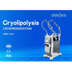 Body Slimming Cryolipolysis Slimming Machine Frozen Cavitation RF Handle Vacuum